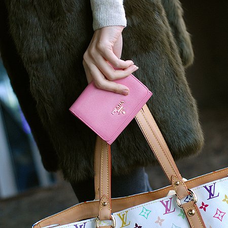 Prada(�����) 1M0176 ���ǾƳ� 3�� ���� ��ũ ������ �̹���6 - ���̺��� �߰���ǰ