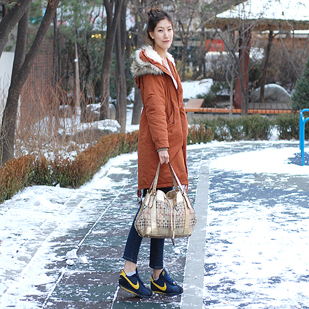 Burberry(������) �÷μ� ��Ż�� ��Ƽġ Ŭ���� üũ ��Ʈ�� [�̾�������] �̹���6 - ���̺��� �߰���ǰ