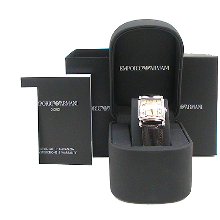 Armani(�Ƹ�����) AR0404 �簢 ��ƿ ���� ���� ��� ������ �ð� �̹���2 - ���̺��� �߰���ǰ
