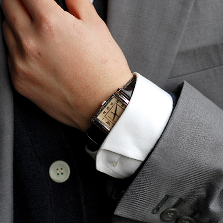 Armani(�Ƹ�����) AR0404 �簢 ��ƿ ���� ���� ��� ������ �ð� �̹���6 - ���̺��� �߰���ǰ