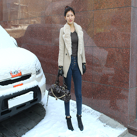 Chloe(���ο�) 7AS0507A457 ��ũ���� ��ī���� ����ü�� ��� �е��� ��Ʈ�� �̹���6 - ���̺��� �߰���ǰ