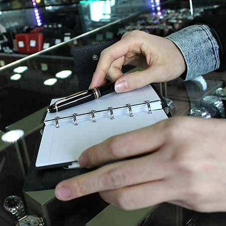Montblanc(������) P145 ���̽��ͽ�ƣ 14K ���� ���� ������ (�� ������ F) �̹���6 - ���̺��� �߰���ǰ