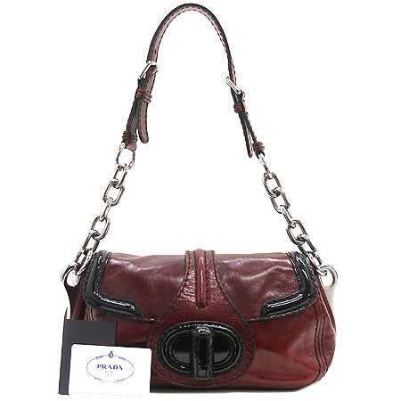Prada(�����) BR4590 ���ڷ� ���� ���� ü�� ����� [��������] �̹���2 - ���̺��� �߰���ǰ