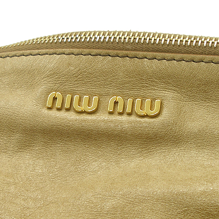 MiuMiu(�̿�̿�) RT0365 VITELLO LUX ���� ��� ���� �ΰ� ��ÿ 2WAY �̹���3 - ���̺��� �߰���ǰ