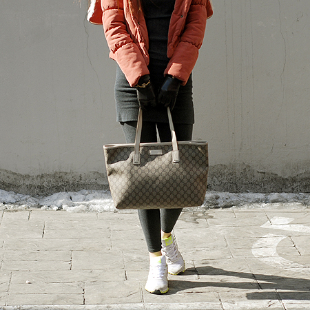 Gucci(����) 211137 GG �ΰ� PVC ���� ����� �̹���6 - ���̺��� �߰���ǰ