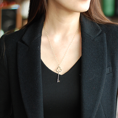Tiffany(Ƽ�Ĵ�) 18K Trefoil key(Ʈ������ Ű) ���Ʈ ����� �̹���4 - ���̺��� �߰���ǰ