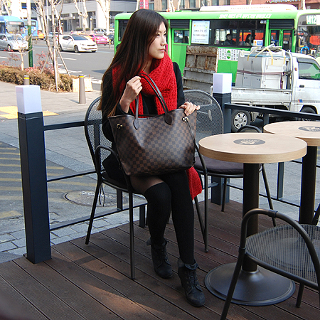 Louis Vuitton(���̺���) N51105 �ٹ̿� ĵ���� �׹��� MM ����� �̹���5 - ���̺��� �߰���ǰ