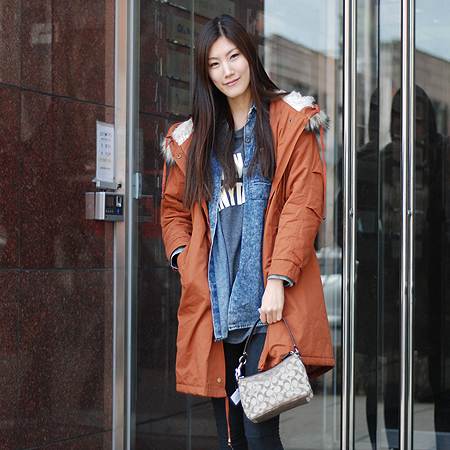 Coach(��ġ) 44989 �ñ׳�ó �ڰ��� �Ŀ�ġ ����� �̹���7 - ���̺��� �߰���ǰ