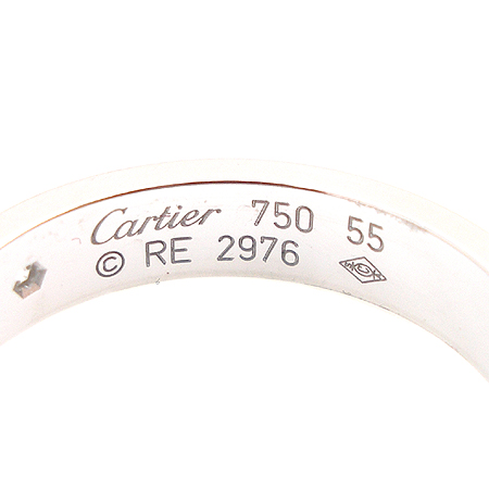 Cartier(��쿡) B4050500 18K ȭ��Ʈ ��� 1����Ʈ ���̾� �̴� ���긵 ����-15ȣ [��������] �̹���2 - ���̺��� �߰���ǰ