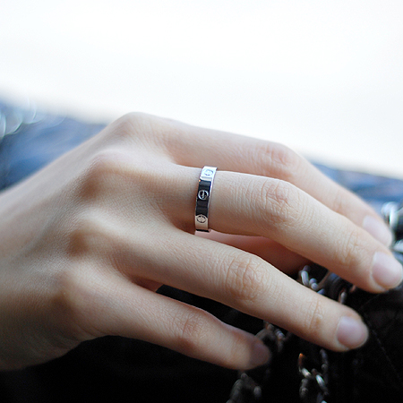 Cartier(��쿡) B4050500 18K ȭ��Ʈ ��� 1����Ʈ ���̾� �̴� ���긵 ����-15ȣ [��������] �̹���3 - ���̺��� �߰���ǰ