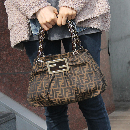 Fendi(���) 8BR615 FF�ΰ� ��ī�к긯 ����ΰ� ü�� �̾� S������ ��Ʈ�� [��������] �̹���7 - ���̺��� �߰���ǰ