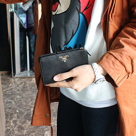 Prada(�����) 1M1225 SAFFIANO METAL ¤�� ������ [�б�����������2ȣ��] �̹���5 - ���̺��� �߰���ǰ