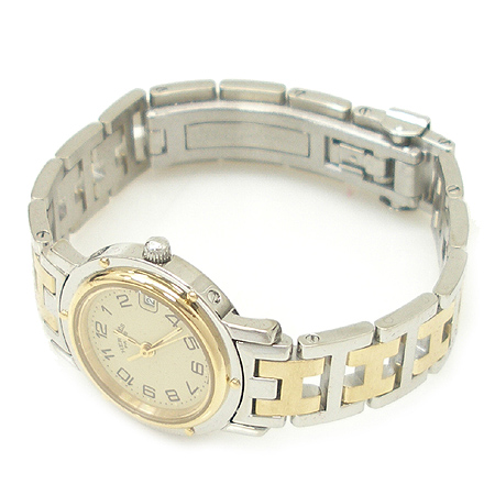 Hermes(�����޽�) CL4.220 Ŭ���۽� Ŭ���� 18K �޺� ������ �ð� �̹���2 - ���̺��� �߰���ǰ