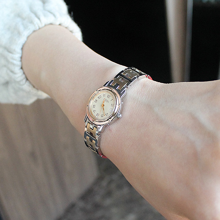 Hermes(�����޽�) CL4.220 Ŭ���۽� Ŭ���� 18K �޺� ������ �ð� �̹���5 - ���̺��� �߰���ǰ