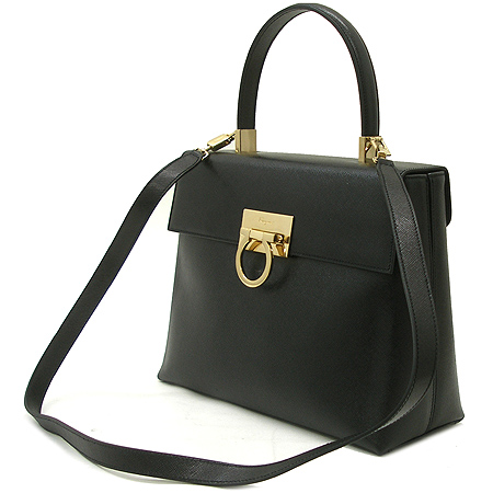 Ferragamo(��󰡸�) 21 0290 ���� ���� ���� ��ġ�� �ΰ� ��Ŭ ��� 2-WAY �̹���2 - ���̺��� �߰���ǰ