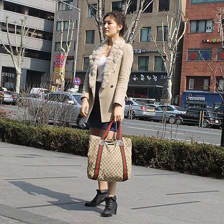 Gucci(����) 189669 GG �ΰ� �ڰ��� ��� ��Ƽġ ��Ʈ�� �̹���7 - ���̺��� �߰���ǰ