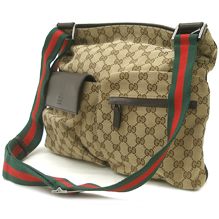 Gucci(����) 169937 GG �ΰ� �ڰ��� ������ ��� ũ�ν��� �̹���3 - ���̺��� �߰���ǰ