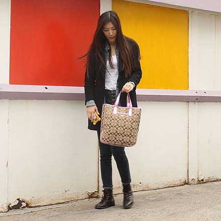 Coach(��ġ) 7069 �ñ׳��� ��ũ����� ȥ�� ��Ʈ�� �̹���7 - ���̺��� �߰���ǰ