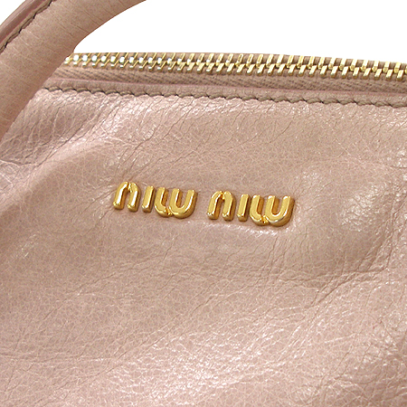 MiuMiu(�̿�̿�) VITELLO LUX ���� ��� ���� �ΰ� ��ÿ 2WAY [�б�����������2ȣ��] �̹���4 - ���̺��� �߰���ǰ
