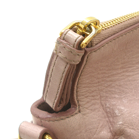 MiuMiu(�̿�̿�) VITELLO LUX ���� ��� ���� �ΰ� ��ÿ 2WAY [�б�����������2ȣ��] �̹���5 - ���̺��� �߰���ǰ
