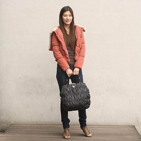 Prada(�����) BN1636 ���� ���� �ĵ��� NERO ��Ʈ�� �̹���6 - ���̺��� �߰���ǰ