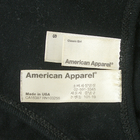 AMERICAN APPAREL(�Ƹ޸�ĭ ���䷲) �� ���� �̹���4 - ���̺��� �߰���ǰ