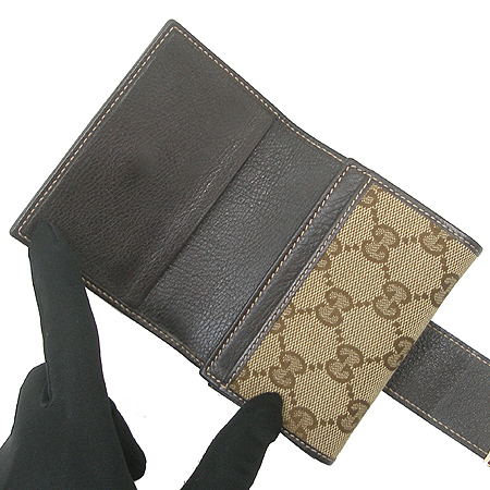 Gucci(����) 212097 GG�ΰ� �ڰ��� �����ܹ� ī��� �������� [�б�������] �̹���3 - ���̺��� �߰���ǰ