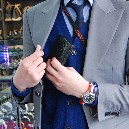 Ferragamo(��󰡸�) 66 3562 ��ġ�� �ΰ� ���� ������ ������ �̹���5 - ���̺��� �߰���ǰ