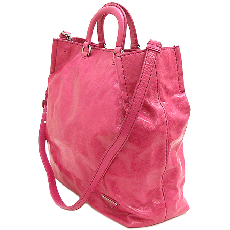 Prada(�����) BR4617 VITELLO SHINE (���ڷ� ����) ��Ʈ�� + ��� ��Ʈ�� [�б�������] �̹���2 - ���̺��� �߰���ǰ