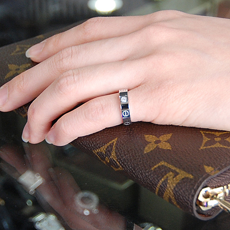 Cartier(��쿡) B4050 18K ȭ��Ʈ ��� 1����Ʈ ���̾� �̴� ���긵 ���� �̹���6 - ���̺��� �߰���ǰ