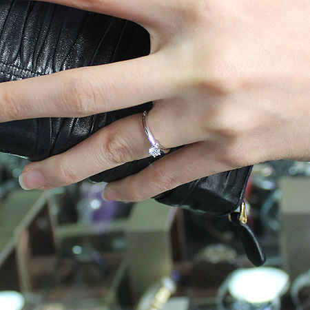 Tiffany(Ƽ�Ĵ�) PT950(�÷�Ƽ��) 0.25ĳ�� G�÷� VS2 ���� ���� - 7.5ȣ [��������] �̹���7 - ���̺��� �߰���ǰ