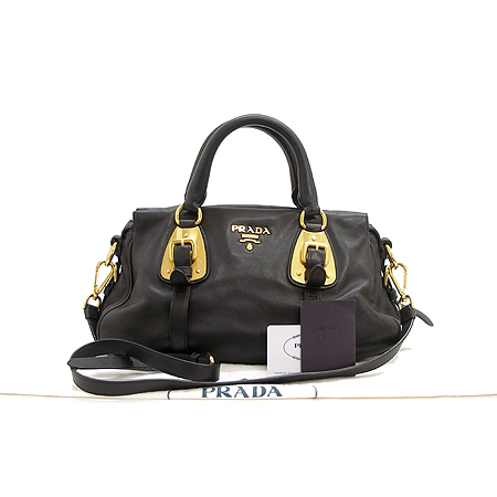 Prada(�����) BN1904 SOFT CALF (�۾�������) ��Ʈ�� + ��� ��Ʈ�� [�б�����������2ȣ��] �̹���2 - ���̺��� �߰���ǰ