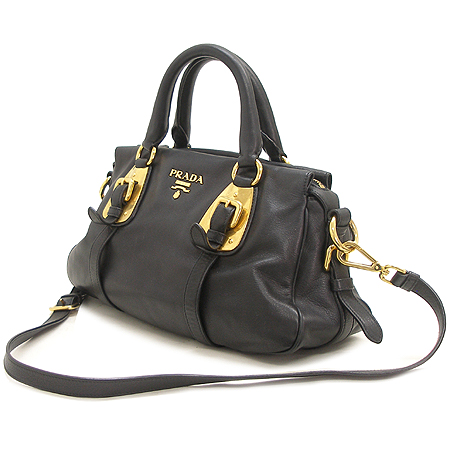 Prada(�����) BN1904 SOFT CALF (�۾�������) ��Ʈ�� + ��� ��Ʈ�� [�б�����������2ȣ��] �̹���3 - ���̺��� �߰���ǰ