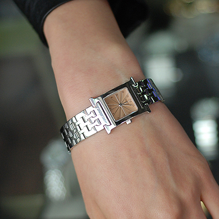 Hermes(�����޽�) HH1.210 H-OUR ������ ��ƿ ��� �ð� [��������] �̹���6 - ���̺��� �߰���ǰ
