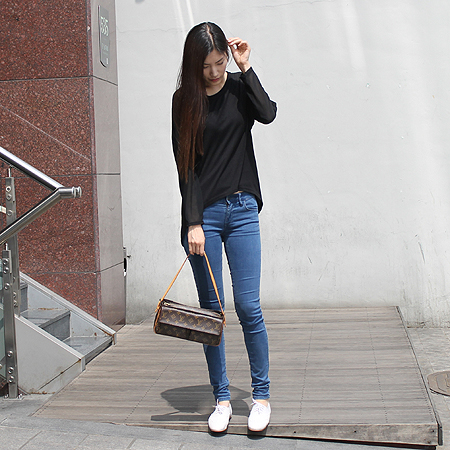 Louis Vuitton(���̺���) M51164 ���׷� ĵ���� ��ٽö� MM ����� [�б�������] �̹���7 - ���̺��� �߰���ǰ