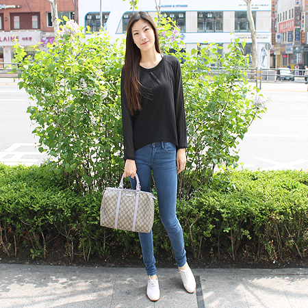 Gucci(����) 193603 GG�ΰ� PVC ������ ��Ʈ�� �̹���6 - ���̺��� �߰���ǰ