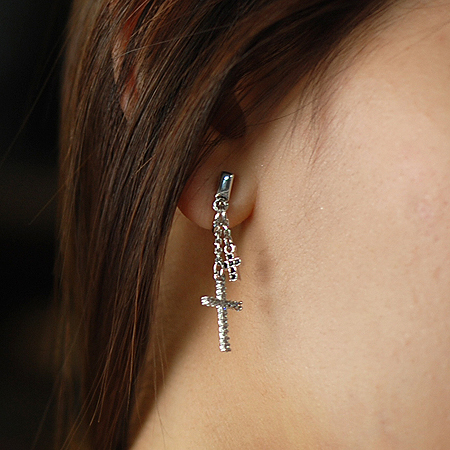 Swarovski(���ͷκ꽺Ű) ��� ũ�ν� �Ҵ�Ʈ �Ͱ��� �̹���6 - ���̺��� �߰���ǰ