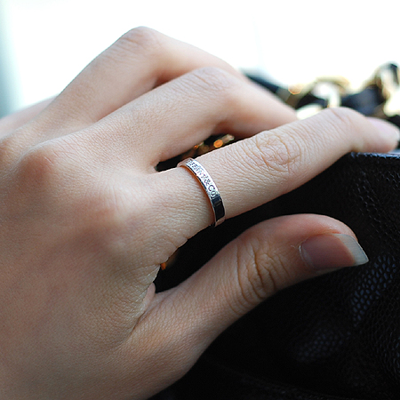 Tiffany(Ƽ�Ĵ�) PT950(�÷�Ƽ��) 3MM TIFFANY&CO �̴ϼ� ����-12ȣ [��������] �̹���6 - ���̺��� �߰���ǰ