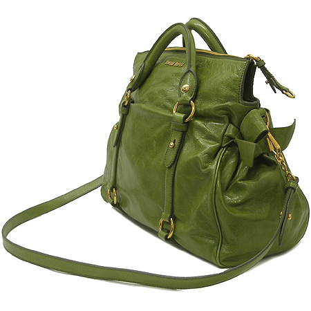 MiuMiu(�̿�̿�) RT0365 VITELLO LUX ���� ��� ���� �ΰ� ��ÿ 2WAY [�б�����������2ȣ��] �̹���2 - ���̺��� �߰���ǰ