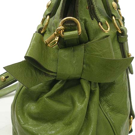 MiuMiu(�̿�̿�) RT0365 VITELLO LUX ���� ��� ���� �ΰ� ��ÿ 2WAY [�б�����������2ȣ��] �̹���3 - ���̺��� �߰���ǰ