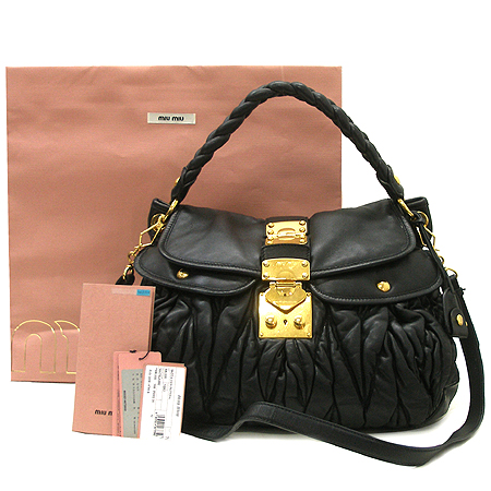 MiuMiu(�̿�̿�) RR1300 N83 002 00 ����Ų ���� ���� ����ΰ� PATTINA ��Ƽ�� 2WAY [��������] �̹���2 - ���̺��� �߰���ǰ