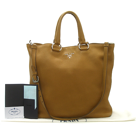 Prada(�����) BN1713 VIT DAIVO CARAMEL(ī��) �۾��� ���� ���� ��Ʈ�� + ��� ��Ʈ�� [�б�������] �̹���2 - ���̺��� �߰���ǰ