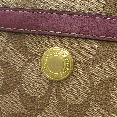 Coach(��ġ) 12358 �ñ׳�ó PVC ��Ƽġ ��Ʈ�� ����� �̹���5 - ���̺��� �߰���ǰ