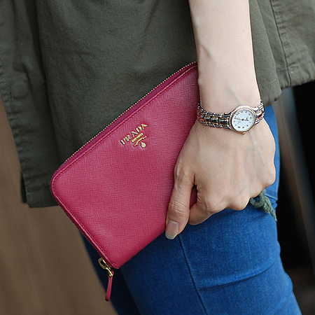 Prada(�����) 1M0506 ��ũ ���ǾƳ� ����ΰ� ¤�� ������ [��������] �̹���6 - ���̺��� �߰���ǰ