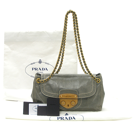 Prada(�����) BR4659 VITELLO SHINE ���� ü�� ����� [��������] �̹���5 - ���̺��� �߰���ǰ