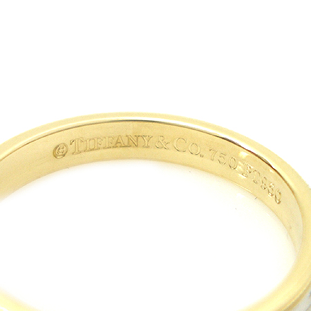 Tiffany(Ƽ�Ĵ�) PT950(�÷�Ƽ��) + YG750(18K ���) MILGRAIN(�б׷���) 3MM ����-21ȣ �̹���3 - ���̺��� �߰���ǰ