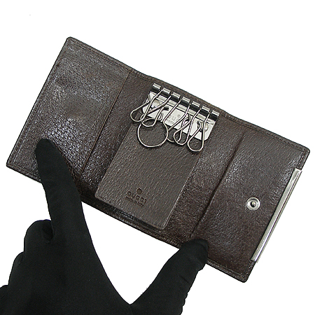Gucci(����) 127048 GG �ΰ� �ڰ��� 6ŰȦ�� Ű���� [��������] �̹���3 - ���̺��� �߰���ǰ