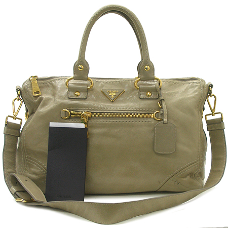 Prada(�����) BL0728 VITELLO SHINE ���ڷ� ���� ��Ʈ�� + ��� ��Ʈ�� �̹���2 - ���̺��� �߰���ǰ