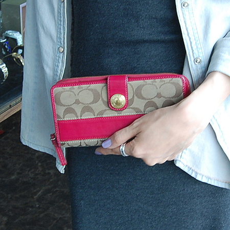 Coach(��ġ) 41613 �ñ׳��� ��Ʈ������ ������ [�д����] �̹���6 - ���̺��� �߰���ǰ