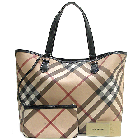 Burberry(������) HB N393 �� ��� üũ PVC ���� �����+�����Ŀ�ġ [�б�����������2ȣ��] �̹���2 - ���̺��� �߰���ǰ